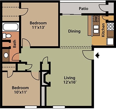 2-Bedroom,-1-Bath